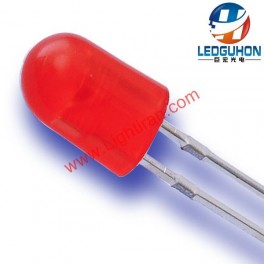 ال ای دی اوال قرمز درشت مارک LEDGuhon - ده عدد نمونه